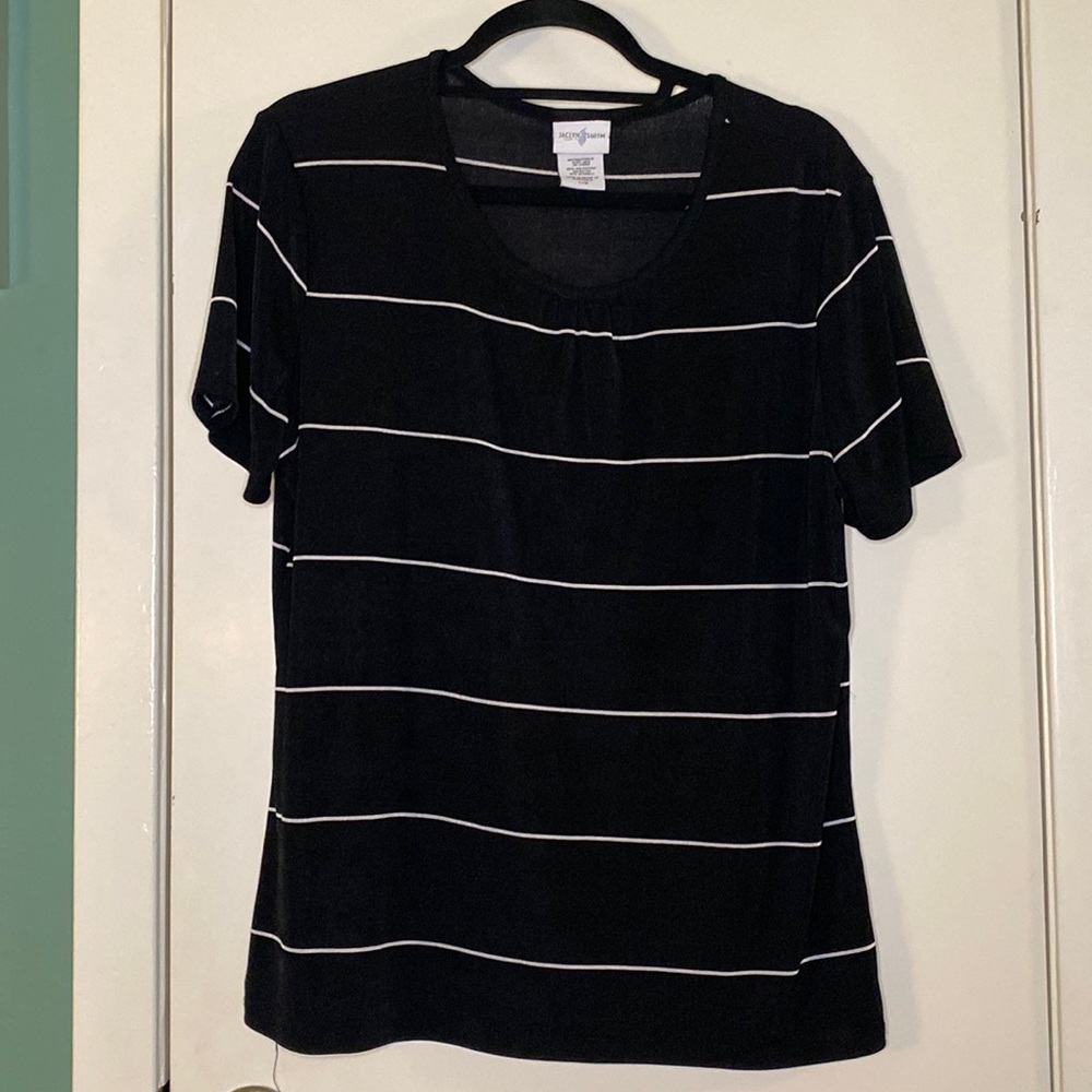 Black & White Striped Shirt